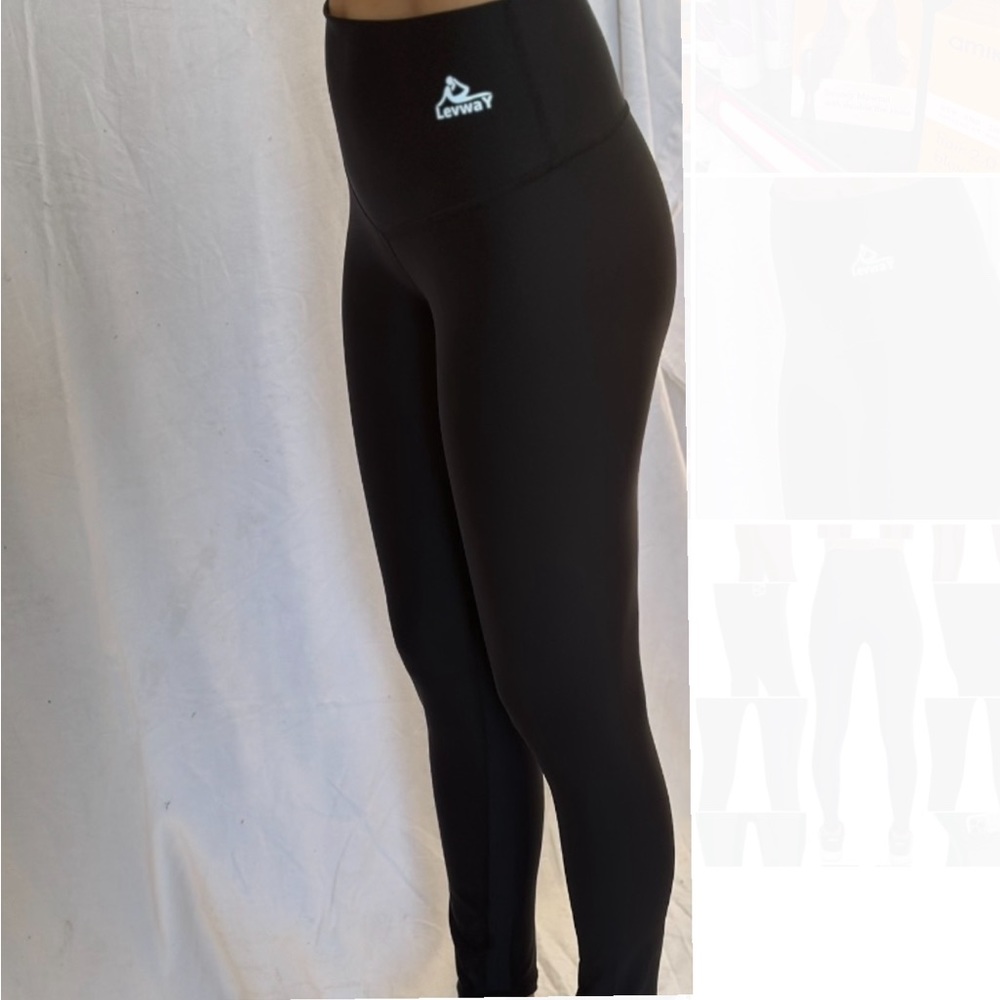LEVWAY Leggings-NEW BRAND-Sportswear. Supplex material, Exercise.